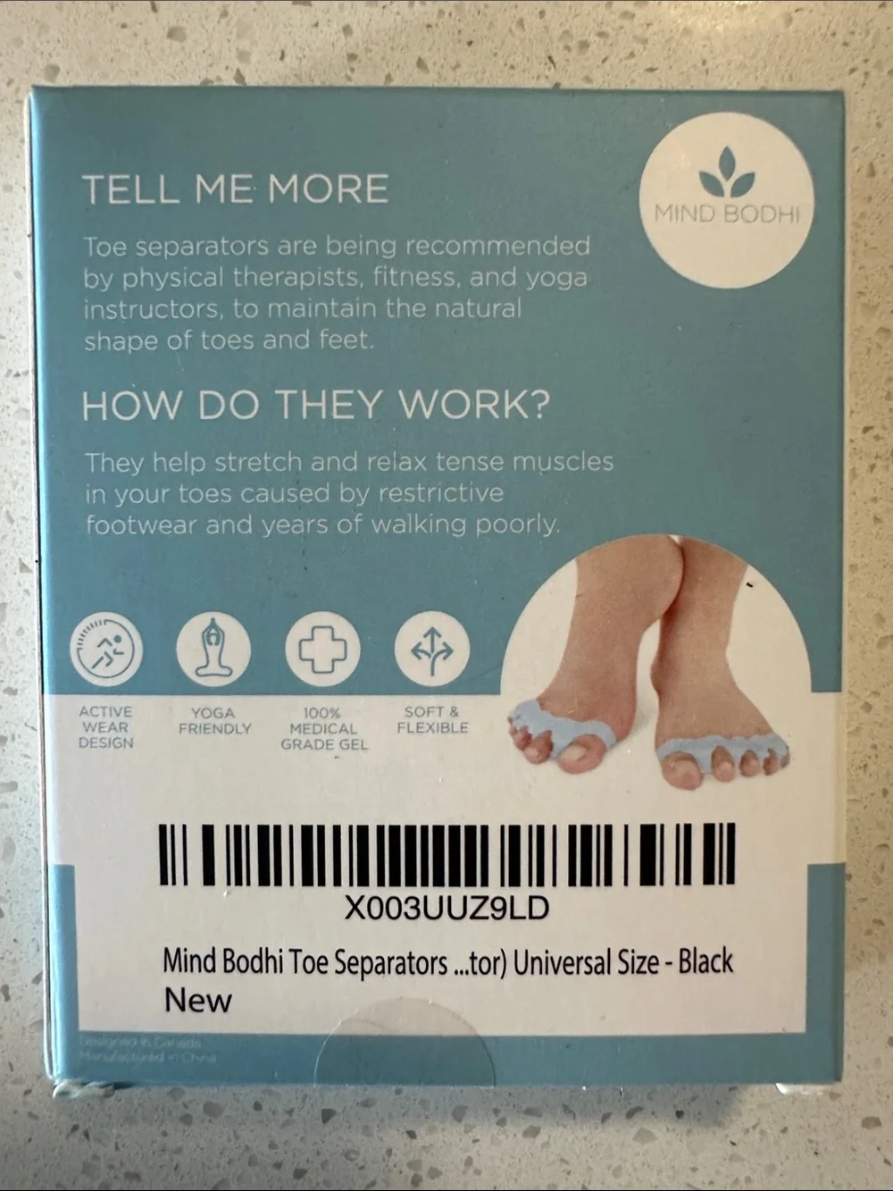 Blue Bodhi Feet Toe Separators